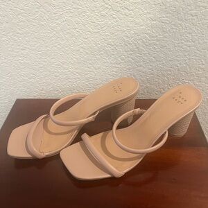 Target brand nude sandals size 8.5
